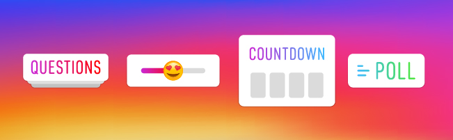 Boost engagement through stickers