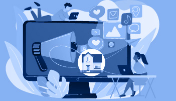How do I market my real estate business on social media?