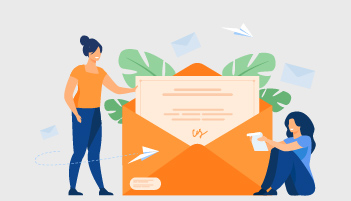 Send out personalized emails 