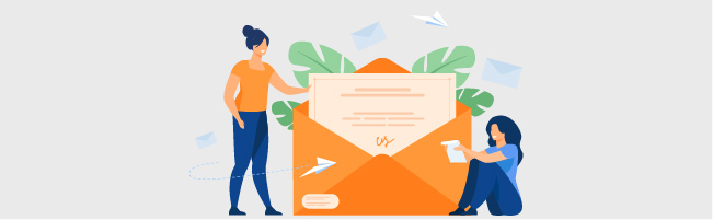 Send out personalized emails