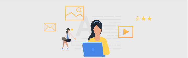 Customized content to educate and engage customers